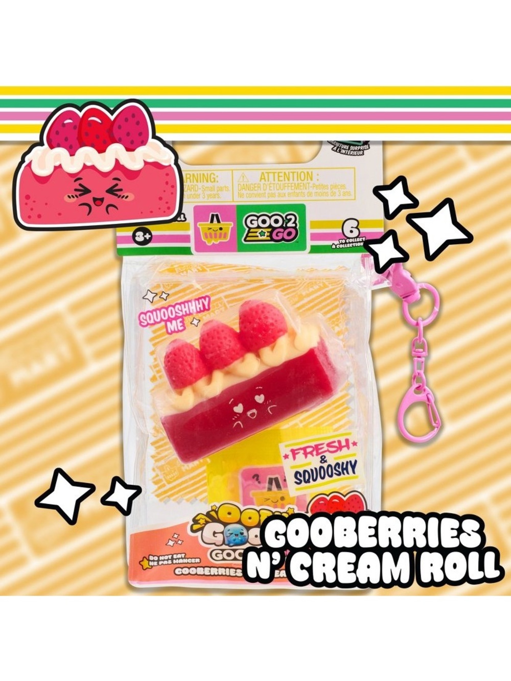 Just Play Ooey Gooey Gooey Mart
Sidekick Goo 2 Go Gooberries N’ Cream Roll